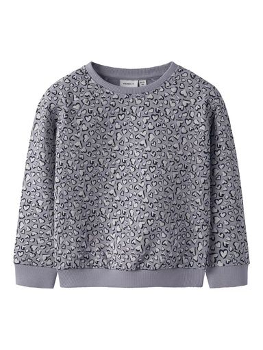 [01-37270.10] Mädchen Sweatshirt mit Herzli (Lavendel, 110)