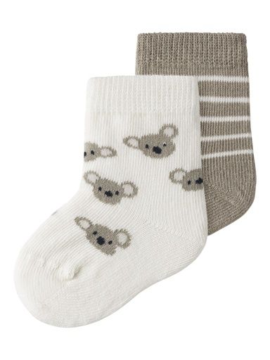 [01-37272.1] Babysocken mit Koala Motiv (62-68)