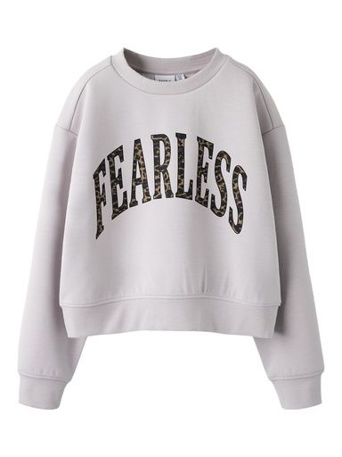 [01-37274.2] Mädchen Sweatshirt mit Brustdruck (Lavendel, 158-164)