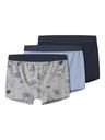 Boxershorts im 3er-Pack Weltraum Druck