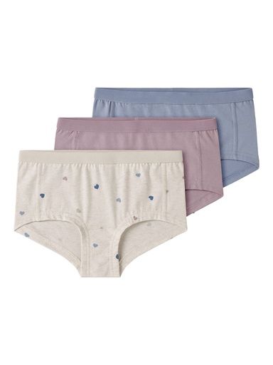 [01-37278.1] 3-Pack Unterhosen Herzli (134-140)