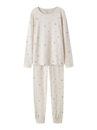 [01-37280.1] Nightset Kids Herzli Muster (134-140)