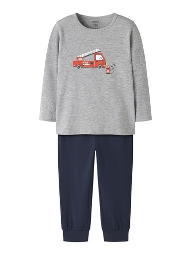 [01-37281.1] Pyjama Set Feuerwehrauto (110-116)
