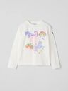 Mädchen Langarmshirt mit Einhornmotiv