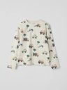 Jungen Langarmshirt mit Auto-Print