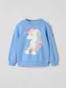 Mädchen Pullover mit Einhorn-Motiv
