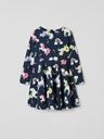 Langärmliges Mädchen Jerseykleid Einhorn-Motiv