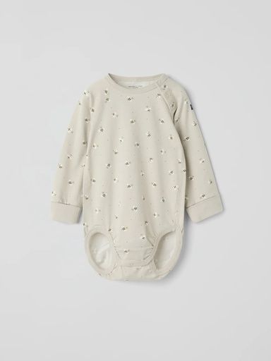 [01-37335.1] Baby Langarm-Body verlängerbar Bienen-Print (74)