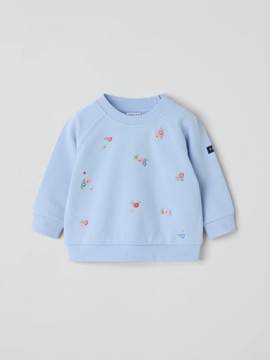 [01-37341.1] Baby-Pullover mit Blumenstickereien (62)