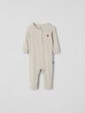 Baby-Overall gepunktet aus Tencel/Bio-Baumwolle