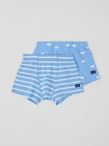 [01-37356.1] 2-Pack Knaben Boxershorts mit Muster (86/92)
