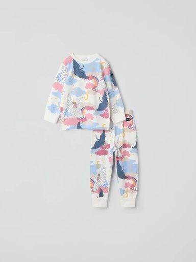 [01-37367.1] Mädchen Pyjama Set Traumwelt (86/92)