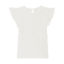 Mädchen Tanktop mit Rüschenärmel