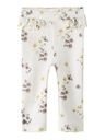 Baby Leggins gerippt mit Blumen