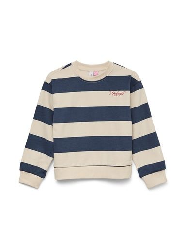 [01-37413.1] Mädchen Sweatshirt Blockstreifen (122-128)