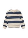Mädchen Sweatshirt Blockstreifen