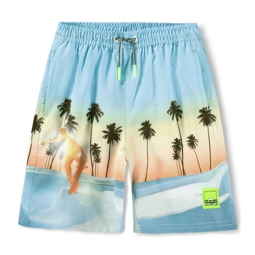 [01-37446.0] Jungen Surfshorts mit Skatepark-Print (134-140)