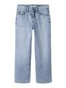 Knabenjeans weite, gerade Form
