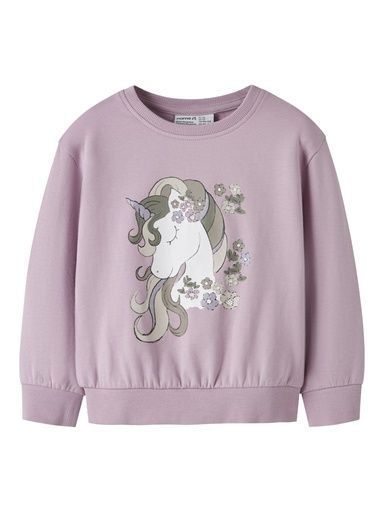 [01-37455.1] Mädchen Sweatshirt mit Einhorn Druck (92)