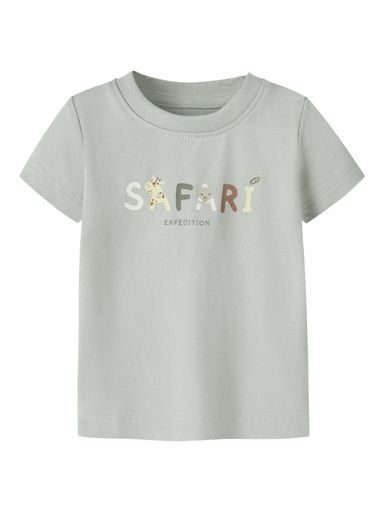 [01-37462.1] Kurzarm T-Shirt mit Safari Druck (Mint, 80)
