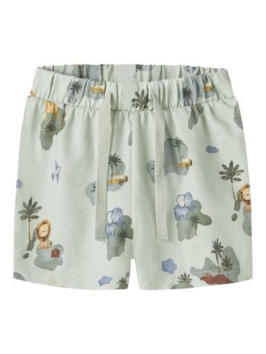 [01-37464.1] Baby Jerseyshorts mit Tieren (Mint, 86)
