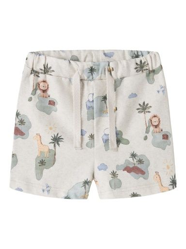 [01-37464.10] Baby Jerseyshorts mit Tieren (Beige, 74)