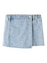 Mädchen Denim Skort mit Herzen