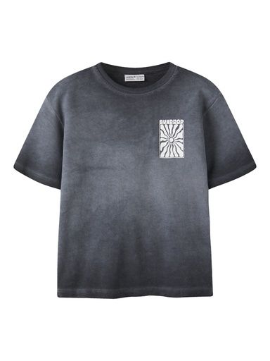 [01-37471.1] Knaben T-Shirt Tie-Dye Effekt (Dunkelblau, 146-152)