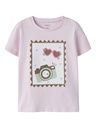 Mädchen T-Shirt mit Brustdruck