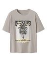 Knaben T-Shirt mit Brustdruck