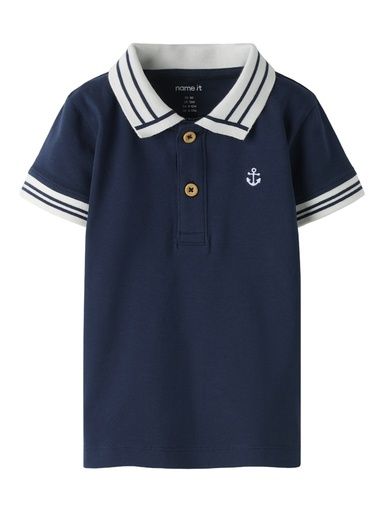 [01-37491.10] Baby Poloshirt (Dunkelblau, 86)