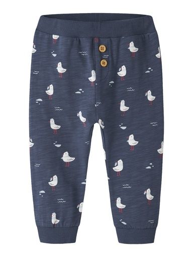 [01-37494.10] Leichte Jerseyhose AOP (Dunkelblau, 86)