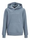 Hoodie mit schlichtem Druck