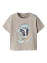 Knaben T-Shirt mit Brustdruck