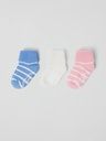 3-er Pack Socken Gestreift Rutschhemmend