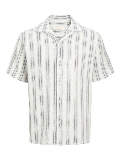 [01-37554.1] Knaben Kurzarm Hemd Streifen (140)