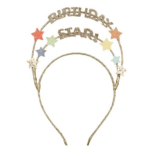 [01-37593.0] Birthday Star Haarreif – Geburtstags-Haarschmuck
