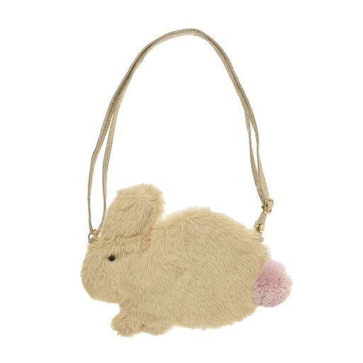 [01-37598.0] Flauschige Hasen Umhänge-Tasche