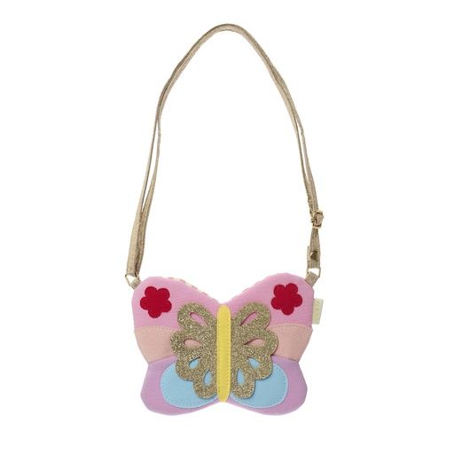 [01-37601.0] Bunte Schmetterlings-Umhänge-Tasche