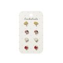 Frühlings-Clip-Ohrringe Set