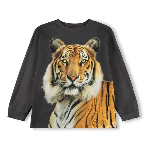 [01-37617.1] Knaben Langarmshirt mit Tiger Druck (110)