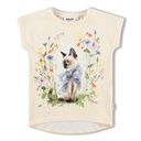 Mädchen-T-Shirt mit Katze
