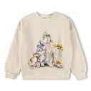 Mädchen-Sweatshirt niedliche Tiere