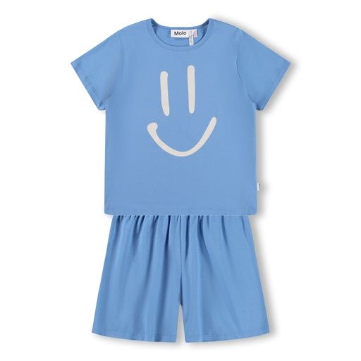 [01-37637.1] Kinder-Pyjama-Set kurzarm Bio-Baumwolle (110-116)