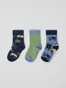 3-Pack Kindersocken bunt gemustert