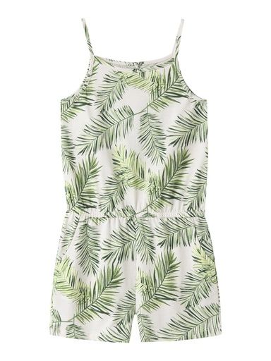 [01-37670.0] Playsuit Overall Mädchen kurz (Weiss, 116)