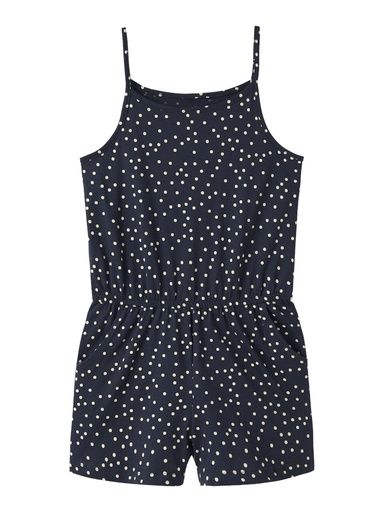 [01-37670.14] Playsuit Overall Mädchen kurz (Dunkelblau, 128)