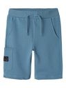 Sweatshorts mit Kordelzug und Seitentasche