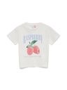 Mädchen  T-Shirt mit Brustdruck