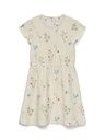 Mädchen KA Kleid mit Blumendruck
